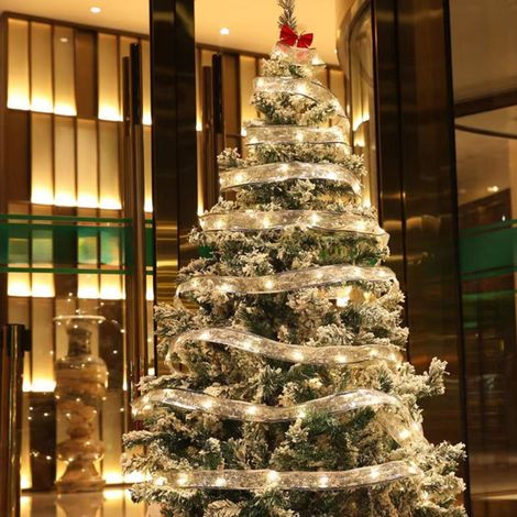 Ruban Lumineux LED - 300 cm - Décoration de Sapin de Noël - Intérieur et Extérieur - Avec Minuterie et Alimentation USB - 1 Pièce (1/5)