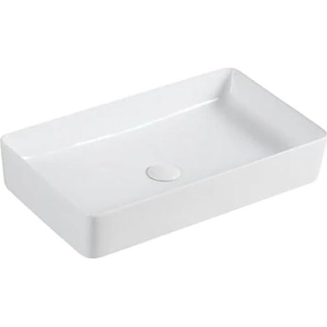 Lavabo rettangolare da appoggio&ampquotLA 51&ampquot dimensioni 61 x 34,5 cm in ceramica