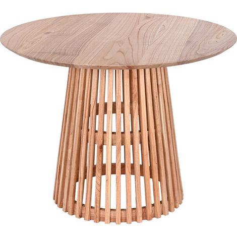 Mesa Comedor Mindi 100X100X75 Natural (1/5)