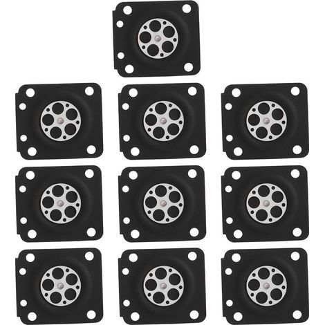 10pcs / set Garburetor Diaphragm Gaskets For Zama Chainsaw MS210 MS230 MS2500 (1/5)