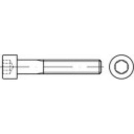 [NEUWERTIG] B-Ware Toolcraft Zylinderschrauben Schrauben Innensechskant Stahl M8 200 Stück 30 mm (1/2)