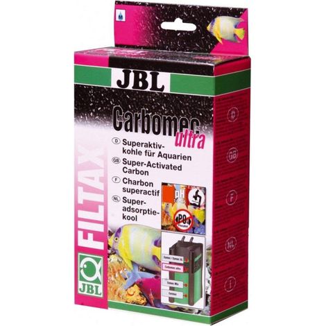 Mantenimiento del agua jbl carbomec ultra carbón activo 400g (1/3)