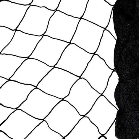 Noir (maille 5 cmx5 cm) Taille 15x15 m Filet pour oiseaux, filet robuste pour oiseaux, filet pour poulailler, filet pour oiseaux,