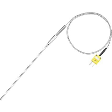 Temperaturfühler für Messgeräte -50 bis 1100 °C, 1 m langes Kabel (4 x 150 mm)