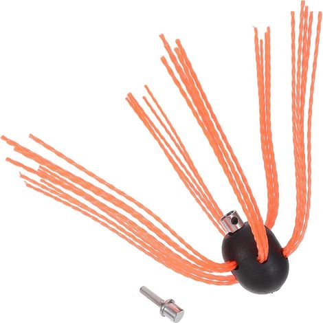 Brosse de nettoyage cheminée avec têtes métalliques remplaçables (1/5)