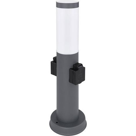 Lampada da terra per esterni prese di illuminazione da giardino base in acciaio inox lampada da terra per faretti Globo 3158AK