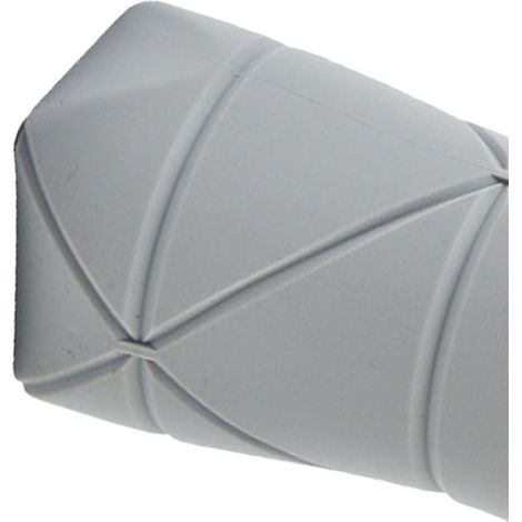 Zusammenfaltbare 600-ml-Wasserflasche aus lebensmittelechtem Silikon mit großer Öffnung, ideal für Kinder, Camping, Reisen und Sport (hellgrau). (1/5)