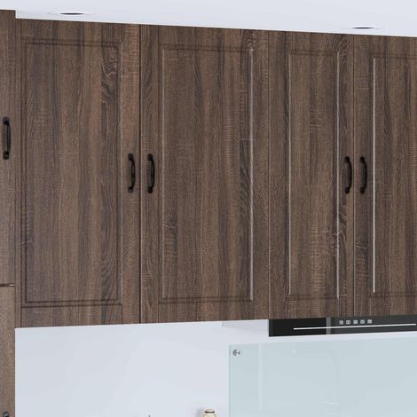 Panel de lavaplatos con estante Roble Marrón 50 x 31 x 100 cm
