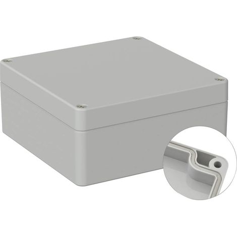 BOÎTIER UNIVERSEL TRU COMPONENTS TC-9065460 122 X 120 X 55 PC GRIS CLAIR (RAL 7035) 1 PC(S) (1/3)