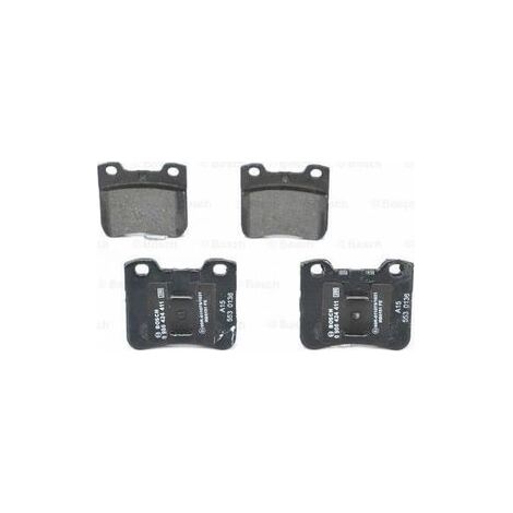 Bosch BP201 Plaquettes de frein  - avant - ECE-R90 - 1 jeu de 4 plaquettes (1/2)
