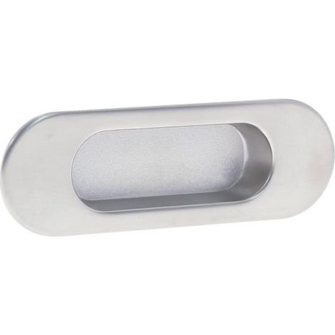 Poignee cuvette ovale 110x36 nickel brosse - 3922/002