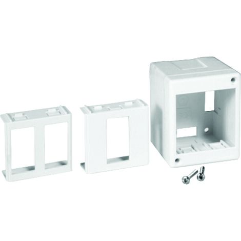 Scatola portafrutti 1-2 posti - 10 pz