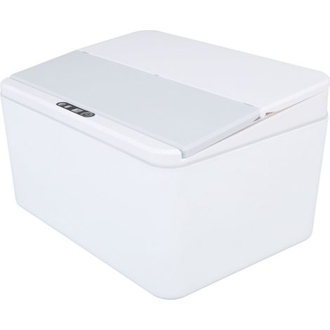 Poubelle intelligente 6L sans contact, rechargeable par USB, à induction automatique, pour salle de bain, cuisine et chambre. (1/5)