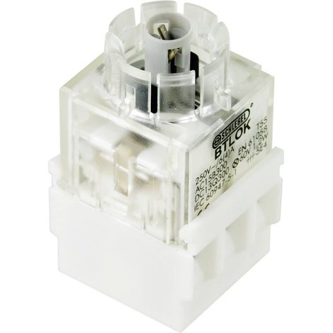 SCHLEGEL BTLO5K ÉLÉMENT DE CONTACT AVEC CULOT DAMPOULE 2 NF (R) À RAPPEL 250 V 1 PC(S)