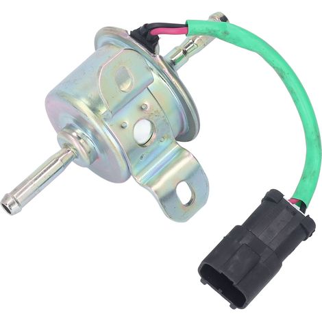 Pompe à carburant électrique, acier allié à usage général 129612-52100, convient pour 3TNV84, 3TNV88, 4TNV84, 4TNV98, 4TNE94, DC 24V. (1/5)