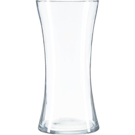 Vase Cintré en Verre "Laika" 30cm Transparent (1/2)