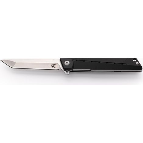 Coltello Salamandra Tek, G10 hunk, lama D2 da 9,2 cm, lunghezza totale 21,7 cm, nero, 804522