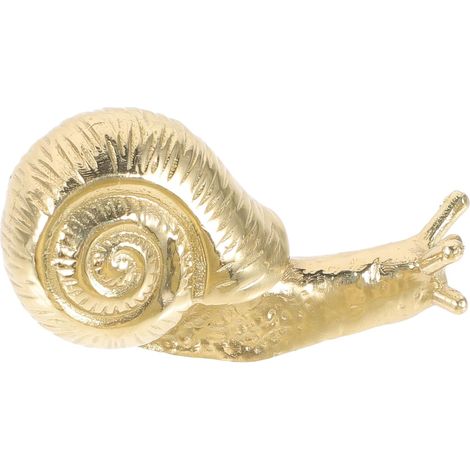 de meuble en métal forme d escargot bouton en laiton poli