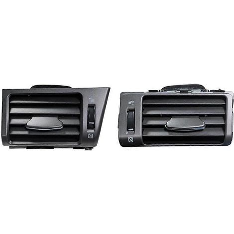 Grille d'aération de climatisation de tableau de bord pour Lexus LX570 LX450 LX460 (2007-2017), noir et gris, références 55650-60160 et 55061-60090 (gauche et droite). (1/5)