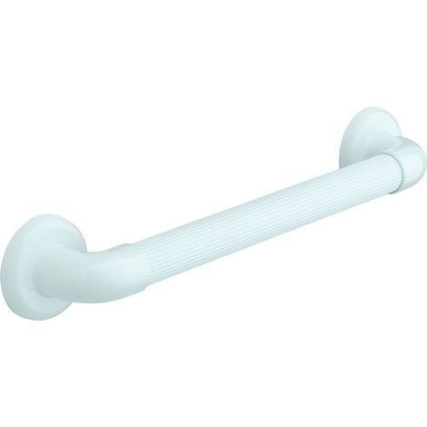 Maniglione pvc per disabili in plastica cm45 art 316b metaform colore bianco