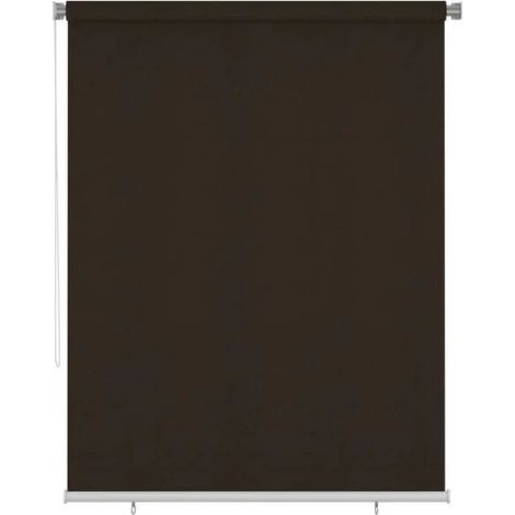 Store enrouleur extérieur, 180x230 cm, marron. (1/5)
