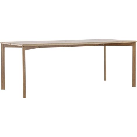Table à Manger Design "Damon" 200cm Naturel (1/5)