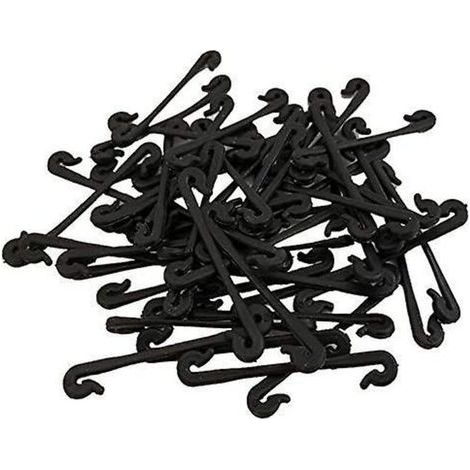 100pcs vignes Attache attachée Boucle Crochet Plante greffe de légumes Clips de la Serre agricole Fournitures (1/5)
