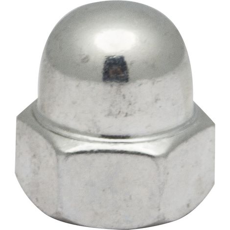 DADO CIECO ESAGONALE ACCIAIO ZINCATO  6 MA- 200,0 pz
