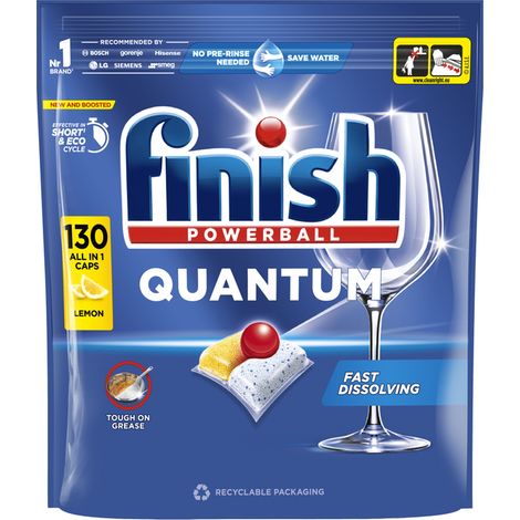018475 Finish Quantum All-in-1 Kapseln 130 Zitrone (1/5)