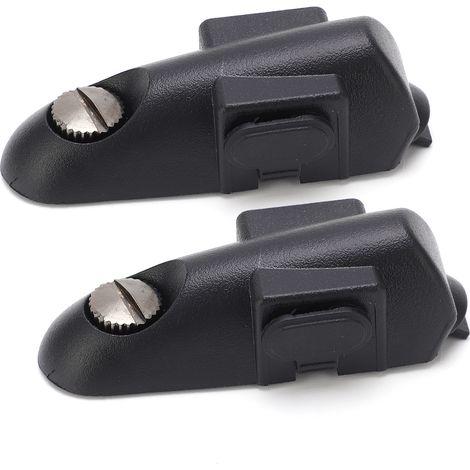 Adaptateur Audio 2 Pièces pour Motorola GP328 HT‑750/1250/1550 MTX850LS/950 avec Connecteur 2 Broches (1/4)
