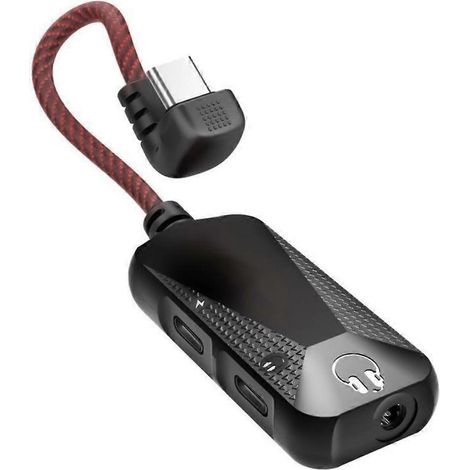 Adaptateur pour écouteurs de voyage, câble convertisseur USB-C vers jack 3,5 mm