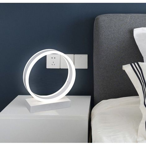 Lampada da Scrivania Comodino Notturna alta Illuminazione a Led Design Moderno (1/5)