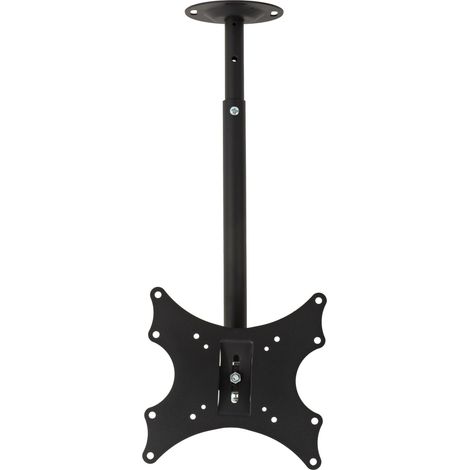 Support Extensible Montage au Plafond pour TV LED/LCD Compatible avec VESA 200x200 en métal Noir Prend en Charge Les écrans de 13 à 43 Pouces Poids Maximum 25 kg avec Inclinaison et (1/5)