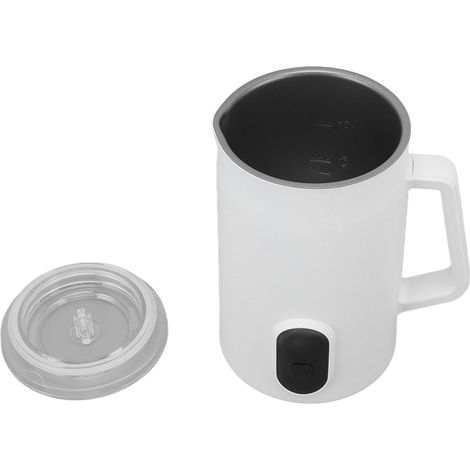 Mousseur à lait automatique chaud/froid 4 en 1, mousseur à lait électrique pour latte, cappuccino et macchiato, prise UE 220-240 V (1/5)