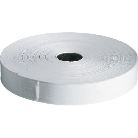 Furnier Klebeband (Kleberolle) weiß, Furnierklebeband gelocht B 20 mm L 200 m