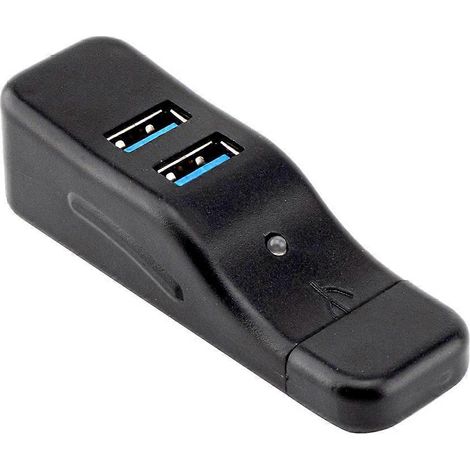 4-Port USB 3.0 Slimmer Daten-Hub-Splitter-Verlängerungskabel für Desktop-Computer
