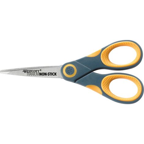 Westcott Schere Titanium Non Stick E-3365000 Softgrip 12,7cm (1/2)