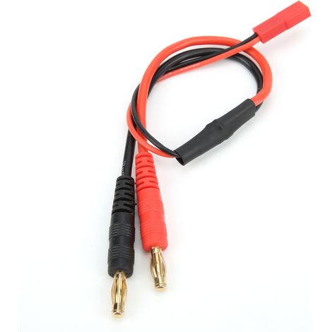 21,6 cm langes Adapterkabel mit JST-Stecker und 4,0 mm (20 AWG) Bananenstecker für B6 LiPo-Akkuladegerät (1/5)