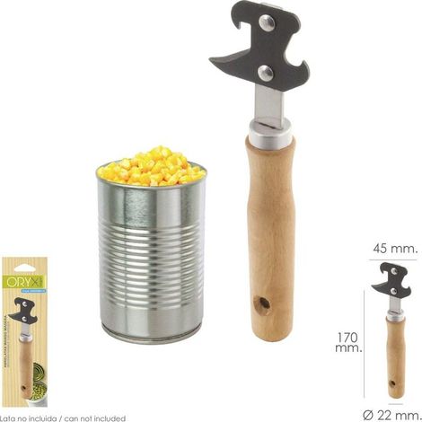 Ouvre-boîte avec manche en bois 170 mm. (1/2)