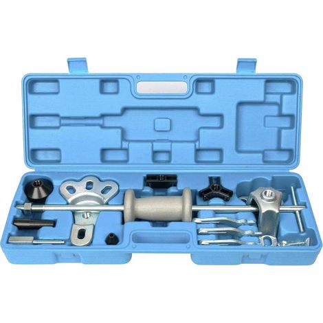 Kit de martillo deslizante para extraer rodamientos, poleas, volantes, bujes y otros, 17 piezas