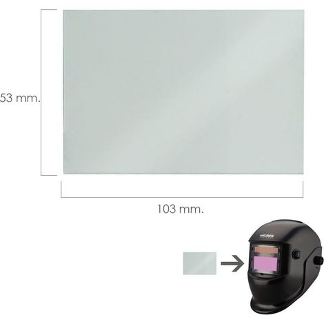 Wolfpack Lente Proteccion Recambio Para Pantalla Soldar Automatica Solar