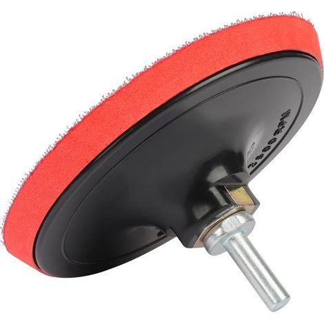 Almohadilla de repuesto para lijadora orbital de 12,7 cm con sistema de velcro. (1/5)