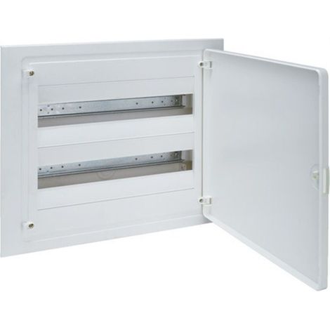 HAGER VF218PES  VF golf panneau électrique encastré 2 rangées 36 modules porte blanche bande QC