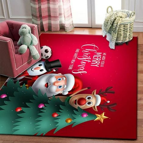 Chaussette De Noël - Tricotée En Acrylique - Motif Monogramme Brodé - Boucle De Suspension - Taille Mini 30 X 45 Cm - Lot De 1 (1/5)