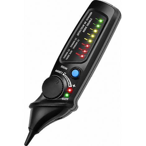 Stylo testeur de tension sans contact AVD06 12-1000V noir 0.2 102 g – Livraison gratuite (1/5)