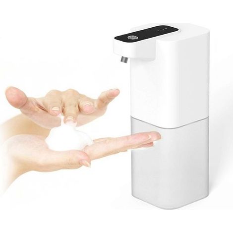 Distributeur de savon automatique 400 ml, distributeur de savon moussant sans contact (1/5)