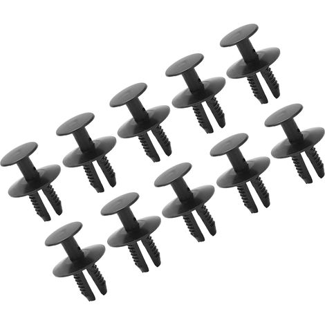 10 boutons-poussoirs à rivets 51471911992, compatibles avec Mercedes-Benz W461, 140, W124, W168 et W209 (1/5)