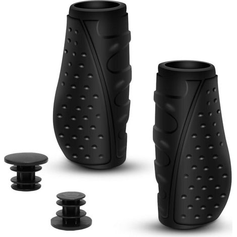 Ergonomische Fahrradgriffe rutschfest für MTB, Klapprad, 22,2mm Lenker (1/5)