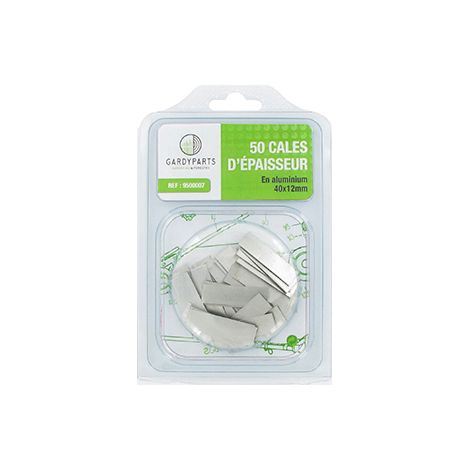 Set di 50 calze di spessore pieghevoli in alluminio (40x12mm) per il fissaggio di vetri, pannelli in policarbonato o legno di sostegno