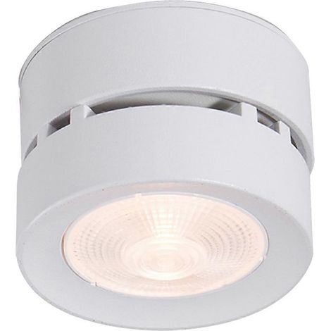 Spot encastré LED pliable 7W en aluminium, blanc, pour plafond, idéal pour la maison ou les commerces. (1/5)